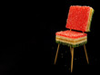 chair made of jelly candies