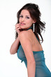 Photo: Sexy brunette lingerie model Sexy brunette lingerie model