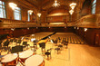 old auditorium, gold and velvet decoration