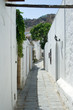 Narrow street in Lindos, Rhodes, Greece Narrow street in Lindos, Rhodes, Greece