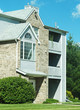 the front exterior of an apartment building