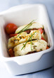 cooked halloumi cheese