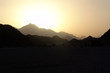 Sonnenuntergang in der Wüste