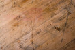 Vintage wood texture from a well loved kitchen table.
