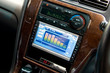 Modern luxury car interior