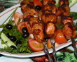 The Hot Meat on a Dish