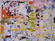 Torn ads on a wall