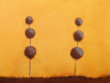 this is an abstract painting of 2 trees this is an abstract painting of 2 trees