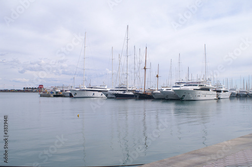Photo: Port de plaisance de Palma aux Baléares Port de plaisance de Palma aux Baléares