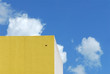 building and blue skies