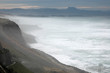 côte embrumée