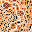 Aboriginal abstract Aboriginal abstract