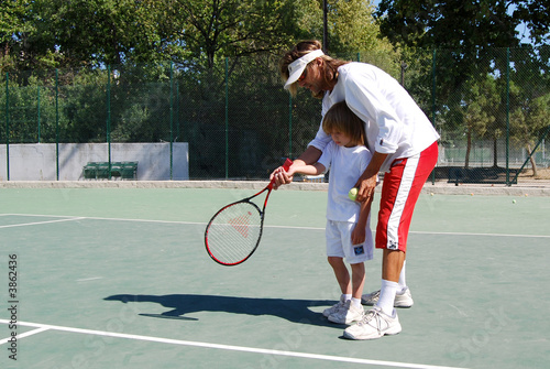 Foto: Leçon de Tennis Leçon de Tennis