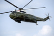 The Sikorsky VH-3D, the primary US presidential helicopter.