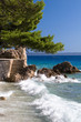 Coast of Brela Croatia 2007