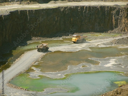 Photo: diabase mine diabase mine