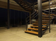 Hotel lobby staircase