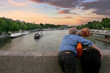 Sunset in Paris #4. Sunset in Paris #4.