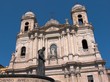 Catania chiesa San Francesco statua Cardinale Dusmet Catania chiesa San Francesco statua Cardinale Dusmet