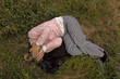 girl on the ground