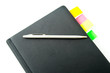 Calendar and ballpen