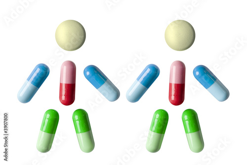 people pills icon