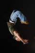 jumping up krump style dancer jumping up krump style dancer