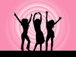Females dancing Females dancing