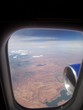 Flugzeugfenster Nordamerika