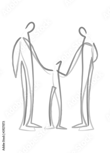 family, illustration