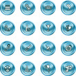 Funky party icon set Funky party icon set