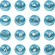 Hobbies and entertainment icon set