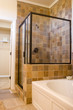 Modern tastefully decorated bathroom