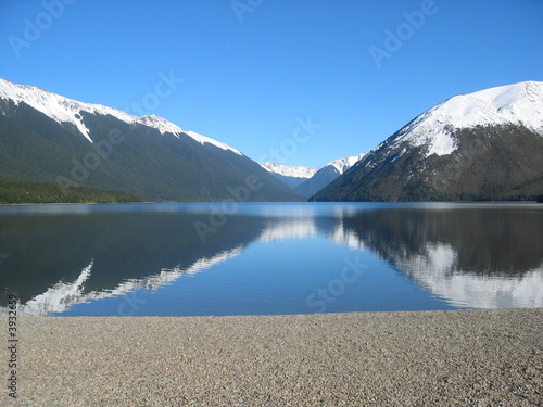 Photo: Mountains & Lake Mountains & Lake