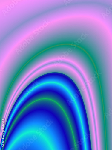 Illustration: Fractal rendition of a colorful pool back ground Fractal rendition of a colorful pool back ground