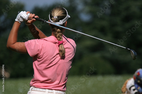 Foto: lady golf swing lady golf swing