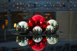 Red and Silver Christmas Decoration Balls