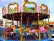 Colourful roundabout