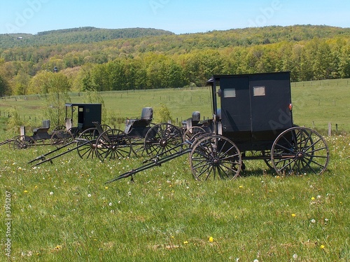 Photo: Amish buggys Amish buggys