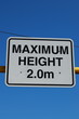 Sign - Maximum Height
