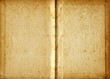 Aged blank book in sepia Aged blank book in sepia
