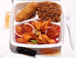 Chinese take-out dinner