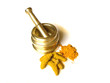 Turmeric with Brass Mortar 1