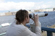 Girl with spyglass Girl with spyglass