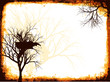 Grunge trees