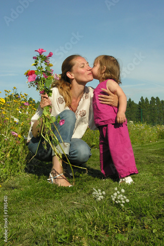Photo: femme enfant femme enfant