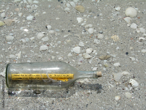 treasure in a bottle