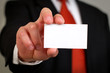 Blank Business Card