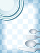 Photo en ligne au meilleur prix Place setting blue