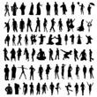 silhouettes / vecteur silhouettes / vecteur